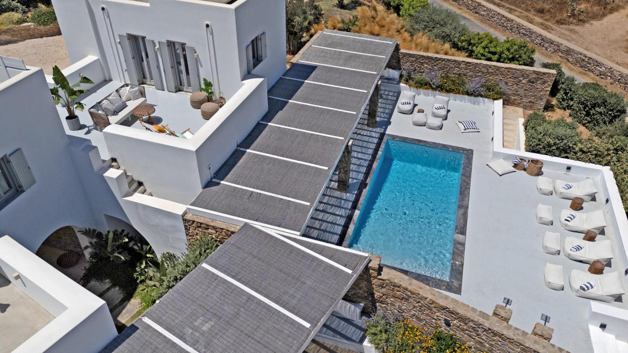 Dreamy 5 Bdr Antiparos Pool Villa Экстерьер фото