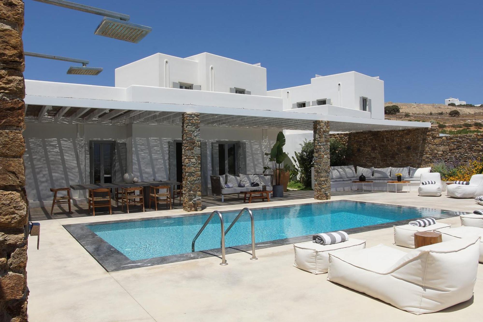 Dreamy 5 Bdr Antiparos Pool Villa Экстерьер фото